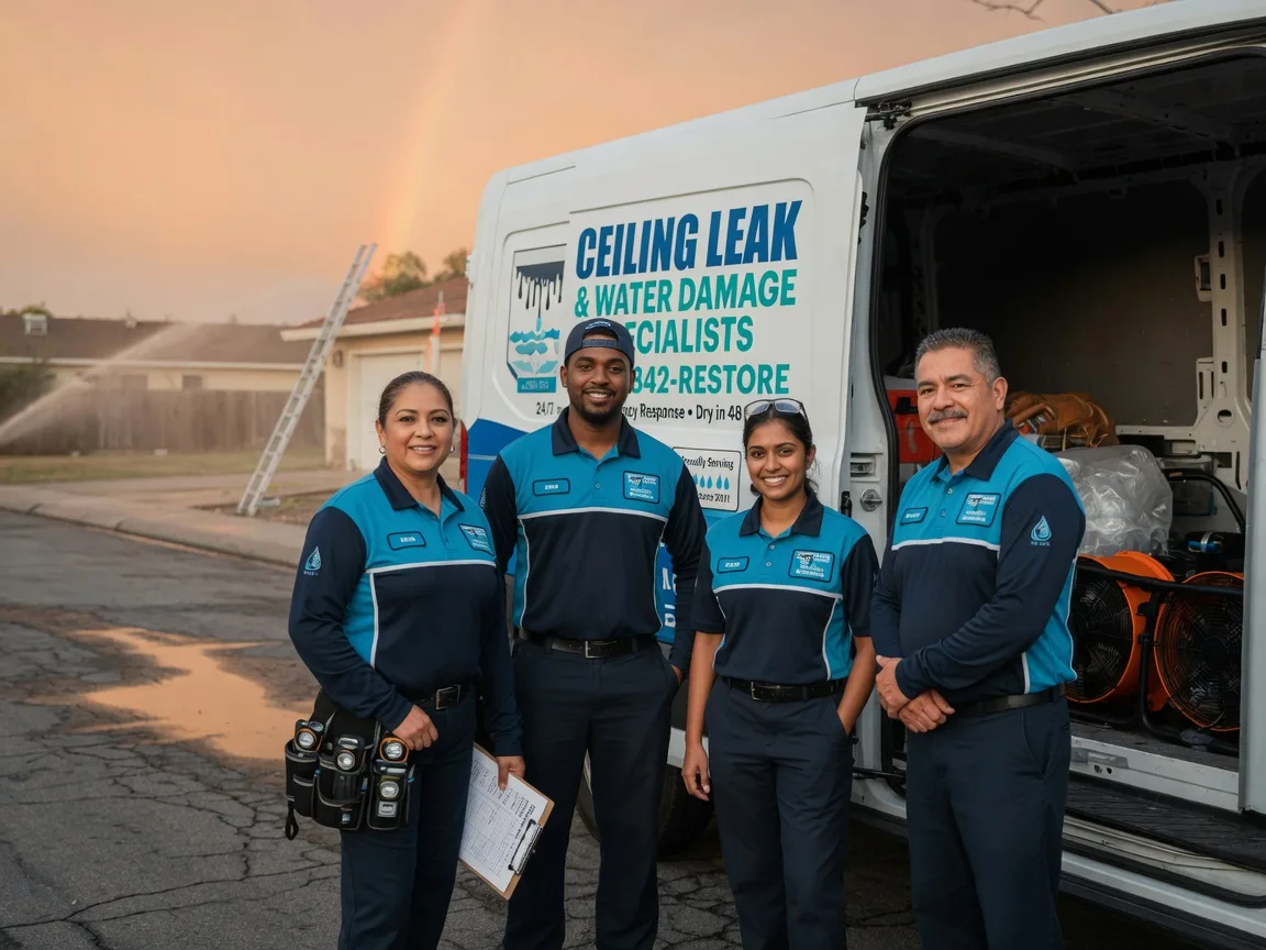 Ceiling Leak Cleanup company in Sabina, OH
