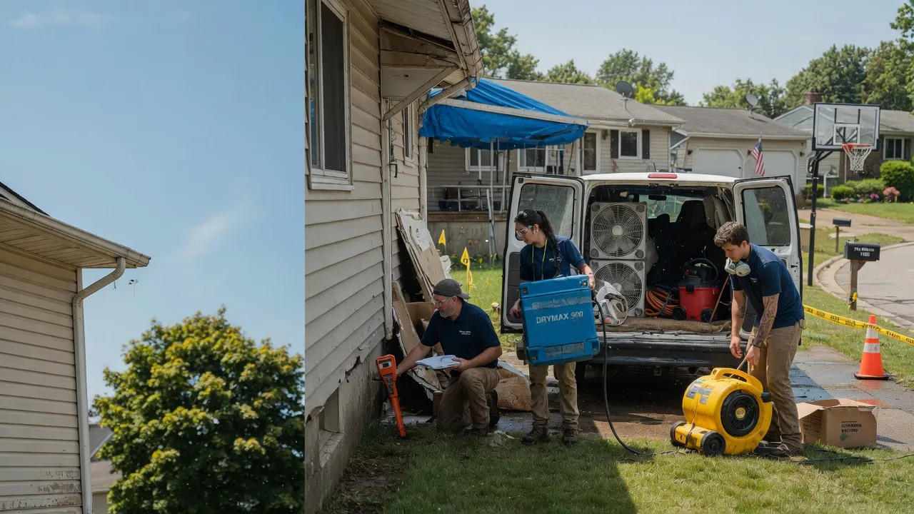 Ceiling Leak Cleanup in Sabina, OH near me