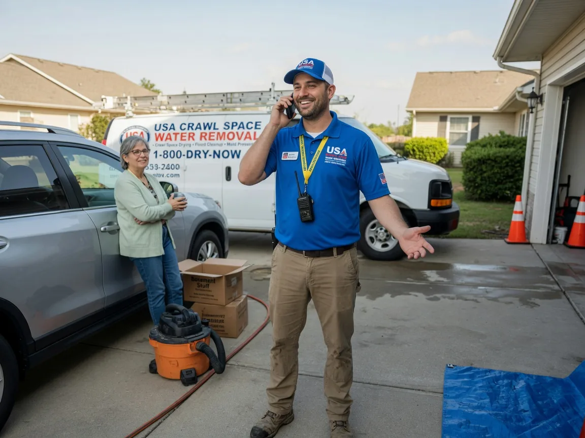 Crawl Space Water Removal Sabina, OH FAQs